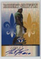 Robert Griffin III [Autograph Blue] Football Cards 2012 Leaf Valiant Prices