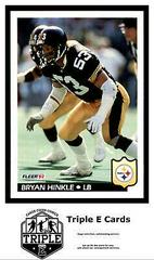 Bryan Hinkle #345 Football Cards 1992 Fleer Prices