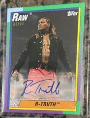 R Truth [Purple] Wrestling Cards 2021 Topps Heritage WWE Autographs Prices
