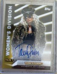 Toni Storm [Gold] #A-TS Wrestling Cards 2021 Topps WWE Women's Division Autographs Prices