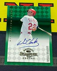 Will Clark Baseball Cards 1998 Donruss Signature Millennium Marks Prices
