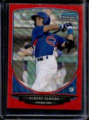 Albert Almora [Batting Red Wave Refractor] #BCP206 Baseball Cards 2013 Bowman Chrome Prospect Prices