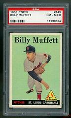 Billy Muffett #143 Baseball Cards 1958 Topps Prices