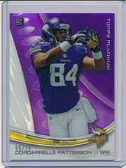 Cordarrelle Patterson [Purple Refractor] Football Cards 2013 Topps Platinum Prices