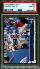 Emmitt Smith Football Cards 2002 Upper Deck Prices