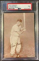 Stan Musial Baseball Cards 1963 Exhibits Statistic Back Prices