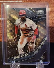 Jordan Walker [Superfractor] #65 Baseball Cards 2023 Topps Chrome Black Prices