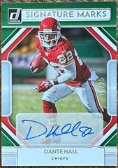 Dante Hall [Green] #SM-DH Football Cards 2022 Panini Donruss Signature Marks Prices