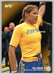 Julianna Pena [Gold] Ufc Cards 2015 Topps UFC Knockout Prices