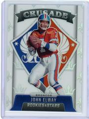 John Elway [White] #CR13 Football Cards 2021 Panini Rookies and Stars Crusade Prices