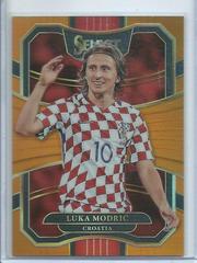 Luka Modric [Orange] Soccer Cards 2017 Panini Select Prices