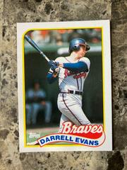 Darrell Evans #31T Baseball Cards 1989 Topps Traded Prices