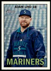 Adam Lind #43 Baseball Cards 2016 Topps Heritage Prices