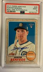 Hunter Renfroe #HR Baseball Cards 2017 Topps Heritage Real One Autographs Prices