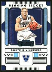 Donte DiVincenzo [Green] Basketball Cards 2020 Panini Contenders Draft Picks Winning Tickets Prices