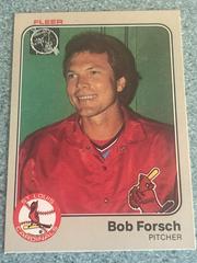 Bob Forsch #5 Baseball Cards 1983 Fleer Prices