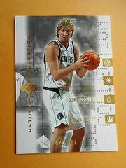 Dirk Nowitzki #11 Basketball Cards 2001 Ultimate Collection Prices