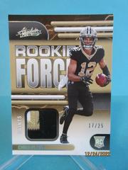 Chris Olave [Silver] #RF-9 Football Cards 2022 Panini Absolute Rookie Force Prices