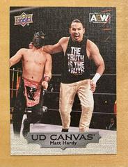 Matt Hardy Wrestling Cards 2022 Upper Deck AEW UD Canvas Prices