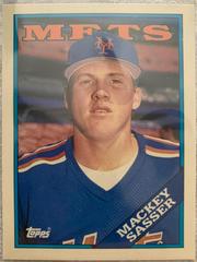 Mackey Sasser Baseball Cards 1988 Topps Traded Tiffany Prices