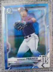 Wander Franco #BCP-240 Baseball Cards 2021 Bowman Chrome Sapphire Prospects Prices