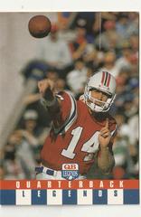 Steve Grogan Football Cards 1991 Quarterback Legends Prices