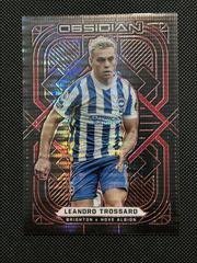 Leandro Trossard [Electric Etch Red Pulsar] Soccer Cards 2021 Panini Obsidian Prices
