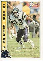 Anthony Shelton #602 Football Cards 1992 Pacific Prices