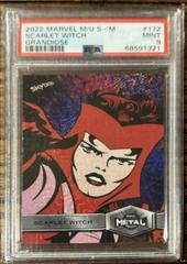 Scarlet Witch [Grandiose] #172 Marvel 2022 Metal Universe Spider-Man Prices