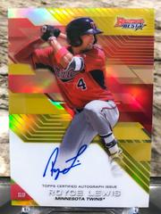 Royce Lewis [Gold Refractor] #B17-RL Baseball Cards 2017 Bowman's Best of Autograph Prices