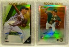 Kendall Graveman [Refractor] #AR-KG Baseball Cards 2015 Topps Chrome Autograph Rookies Prices