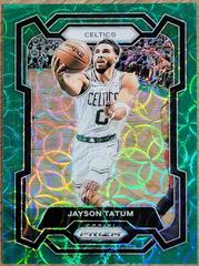 Jayson Tatum [Choice Green] Basketball Cards 2023 Panini Prizm Prices