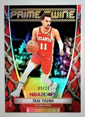 Trae Young [Artist Proof Gold] #15 Basketball Cards 2022 Panini Hoops Prime Twine Prices