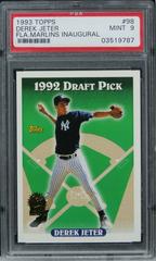 Derek Jeter [Marlins Inaugural] #98 Baseball Cards 1993 Topps Prices