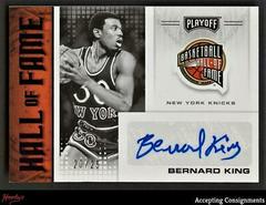 Bernard King [Purple] #HOF-BKI Basketball Cards 2020 Panini Chronicles Hall of Fame Autographs Prices