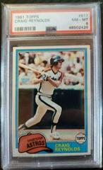 Craig Reynolds #617 Baseball Cards 1981 Topps Prices