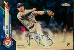 Nick Solak #CSA-NS Baseball Cards 2020 Topps Chrome Sapphire Rookie Autograph Prices
