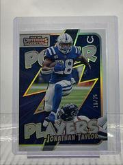 Jonathan Taylor [Gold] #PWR-JTA Football Cards 2022 Panini Contenders Power Players Prices