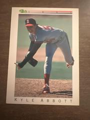 Kyle Abbott #T2 Baseball Cards 1992 Classic Prices