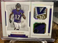 Jaleel Scott [Gold] Football Cards 2018 National Treasures Rookie Dual Materials Prices