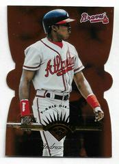 Andruw Jones [Checklist Die Cut] #199 Baseball Cards 1997 Leaf Fractal Matrix Prices