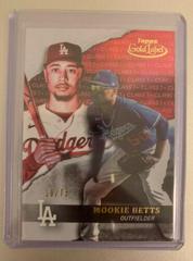 Mookie Betts [Class 1 Red] Baseball Cards 2020 Topps Gold Label Prices