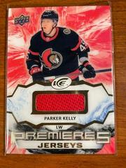 Parker Kelly [Jersey] #IPA-PK Hockey Cards 2021 Upper Deck Ice Premieres Prices