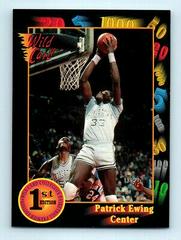 Patrick Ewing Basketball Cards 1991 Wild Card Prices