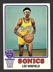 Lee Winfield #42 Basketball Cards 1973 Topps Prices