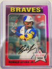 Ronald Acuna Jr. #753D-21 Baseball Cards 2024 Topps Heritage 3D Prices