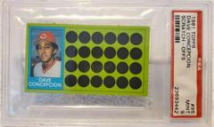 Dave Concepcion #95 Baseball Cards 1981 Topps Scratch Offs Prices