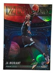 Ja Morant [Artist Proof] #1 Basketball Cards 2022 Panini Hoops Zero Gravity Prices