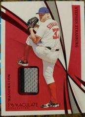 Stephen Strasburg #18 Baseball Cards 2021 Panini Immaculate Collection Prices