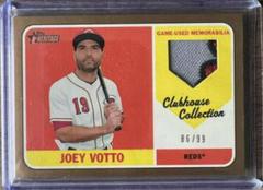 Joey Votto [Gold] #JVO Baseball Cards 2018 Topps Heritage Clubhouse Collection Relics Prices